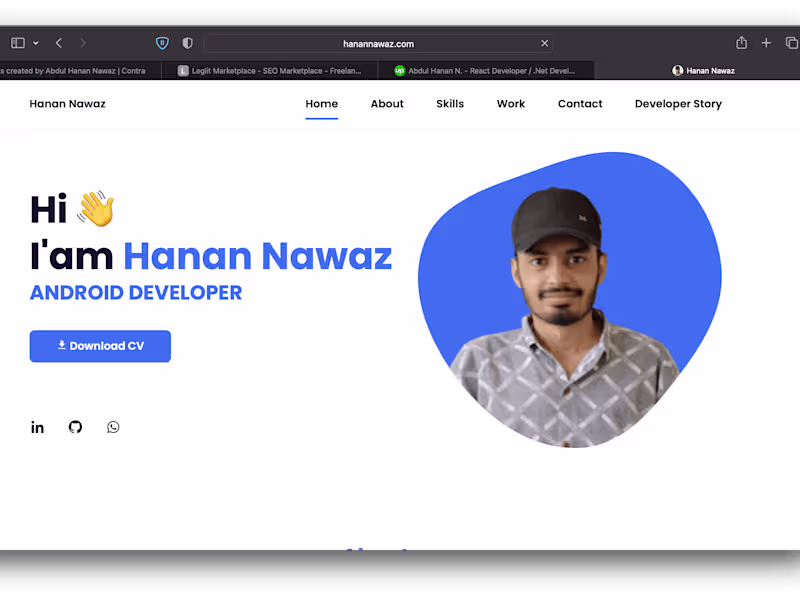 Cover image for Portfolio Website