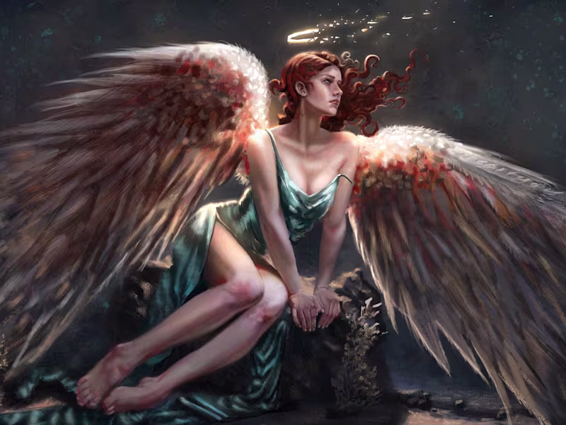 Cover image for I will create a book cover for you. NO AI