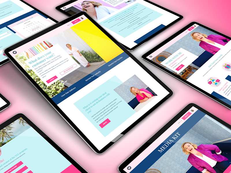 Cover image for The "Tina" Template Design