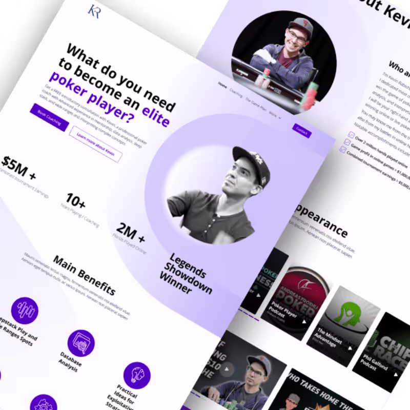 Cover image for Kevin Rabichow Website