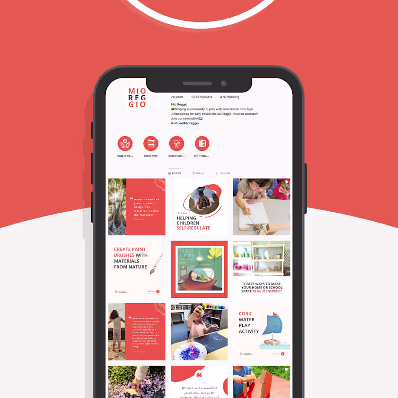 Cover image for Mio Reggio - Social ReBrand + Digital Marketing 