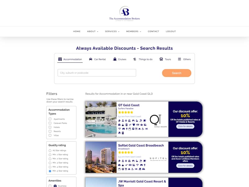 Cover image for The Accommodation Brokers