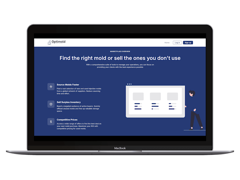 Cover image for Optimold - A marketplace for trading molds