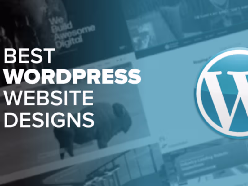 Cover image for WordPress Web Design