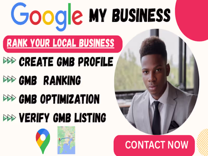Cover image for I will create google my business local buisness gmb optimization