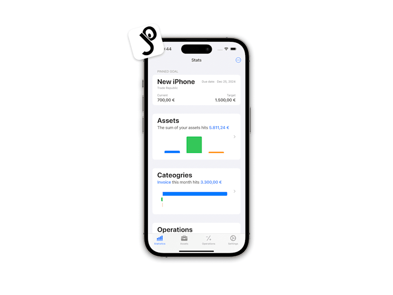 Cover image for Innovative iOS Personal Finance App for Apple Store