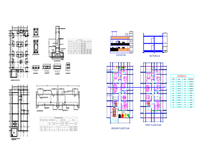 Cover image for 2D House Plan (AutoCAD ) .pdf