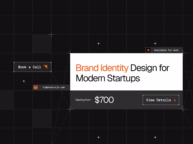 Cover image for Brand Identity Design for Modern Startups