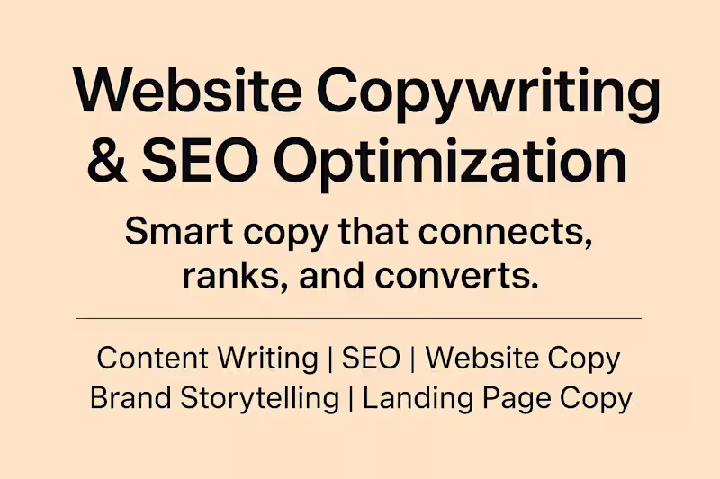 Cover image for Excited to share one of my recent copywriting projects — Web...