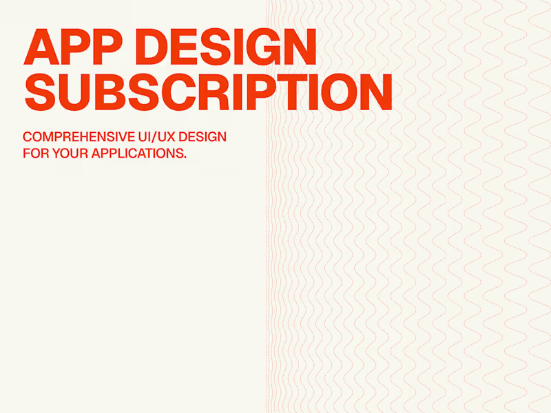 Cover image for AppDesign Subscription
