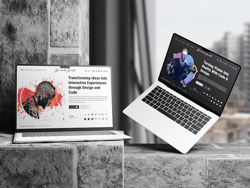 Cover image for Website Portfolio Re-Design (Figma to WebStorm)