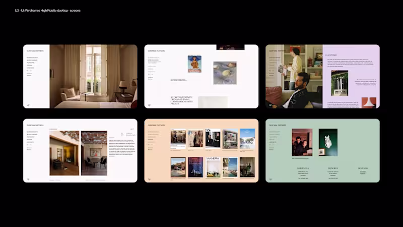 Cover image for UX / UI Projects