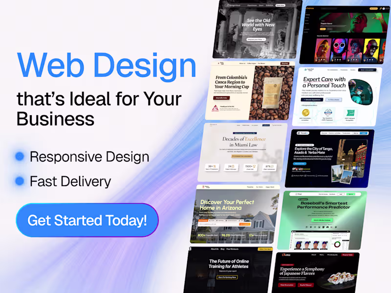 Cover image for I will Design a Custom Website for your Business