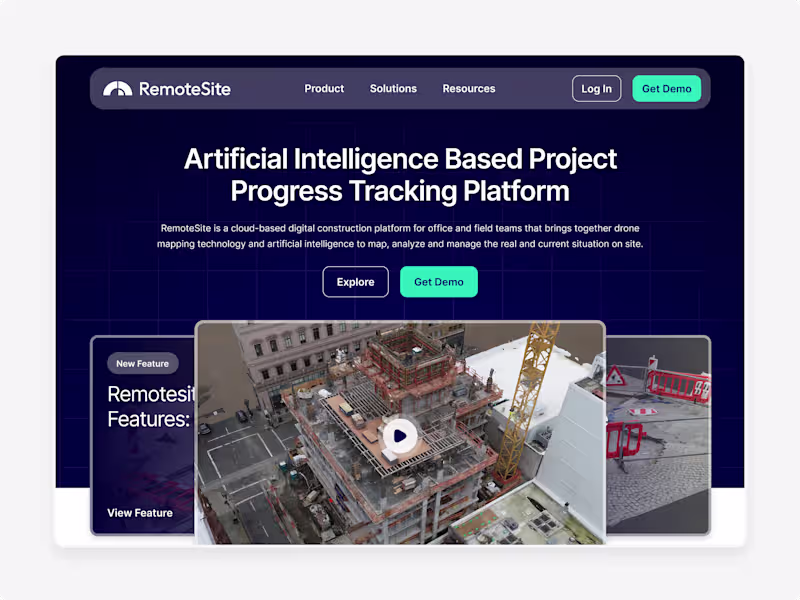 Cover image for Remotesite Website Design + Framer Development