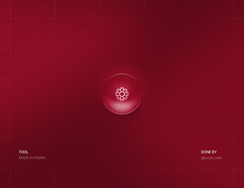 Cover image for Clean and modern glassmorphic button designs with subtle dep...