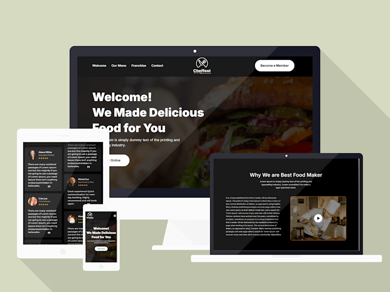 Cover image for Cheffest – A Complete Restaurant Experience Online