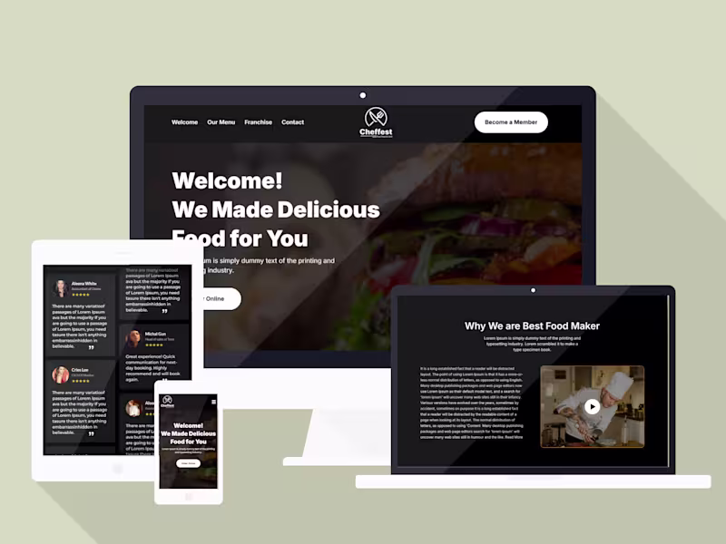 Cover image for Cheffest – A Complete Restaurant Experience Online