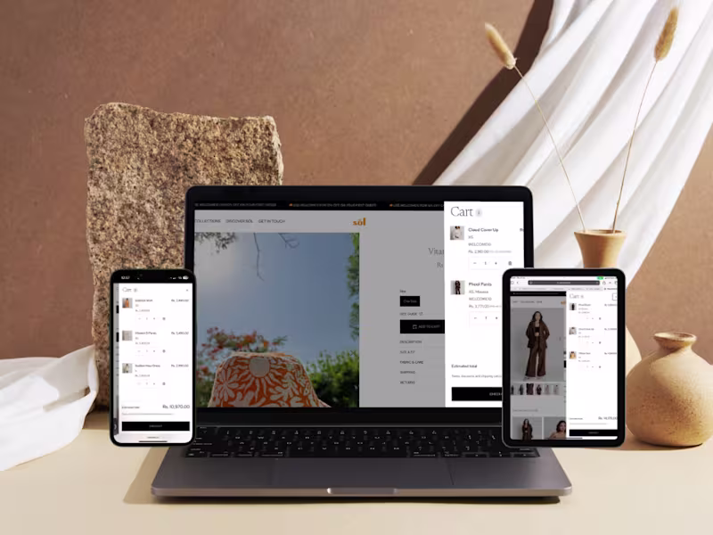 Cover image for Problem:
Sõl needed an elegant, high-performing