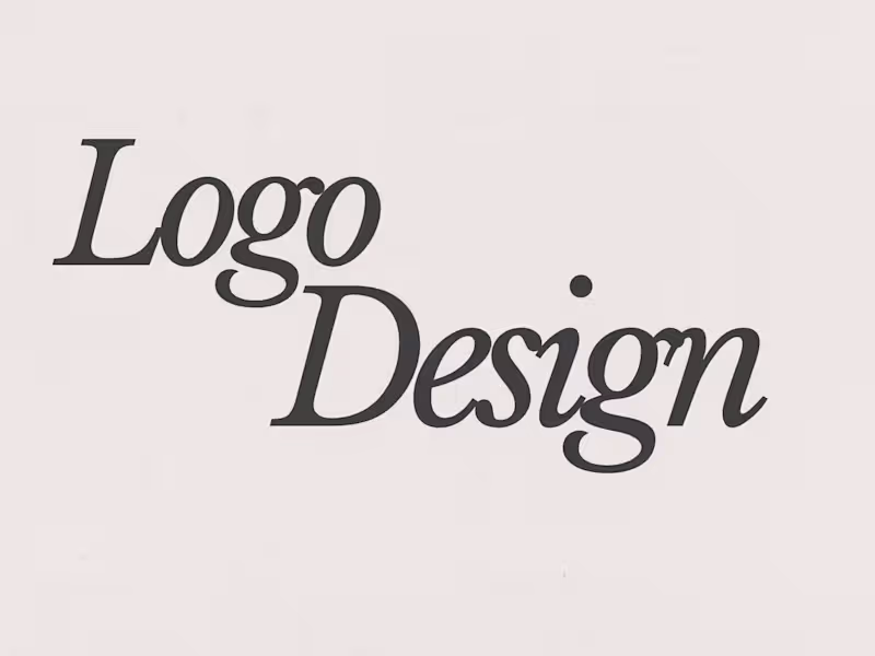 Cover image for Logo Design