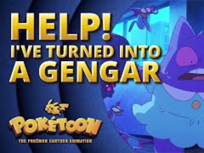 Cover image for Help! I’ve Turned into a Gengar 👻 | POKÉTOON Shorts - YouTube