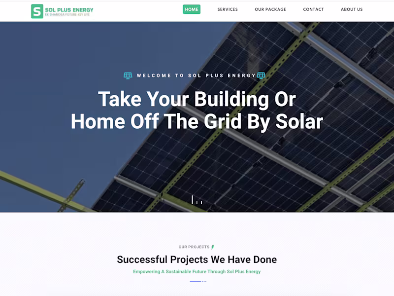 Cover image for Sol Plus Energy – Ek Bharosa Future Key Liye