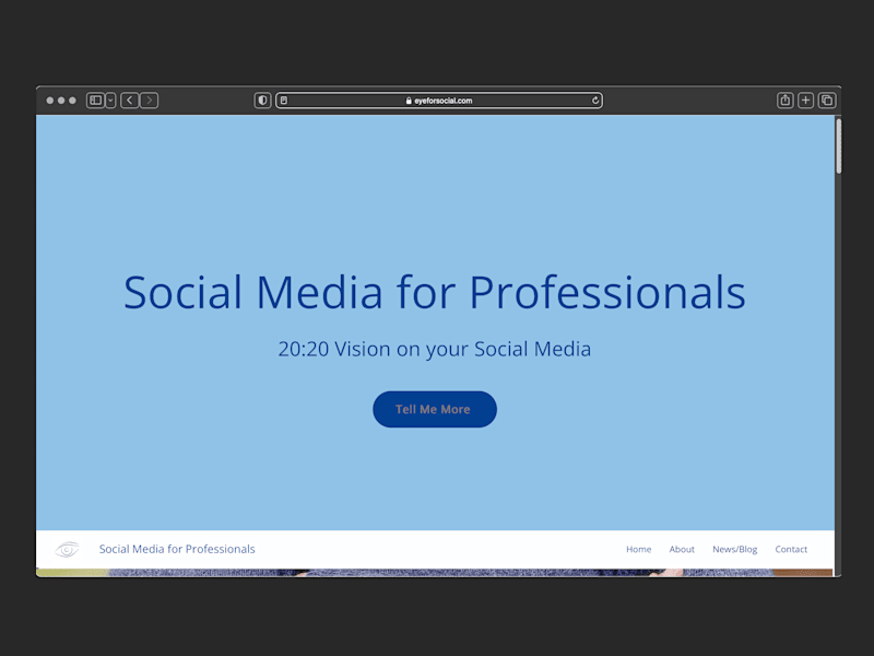 Cover image for Copywriting for a SMM's personal website