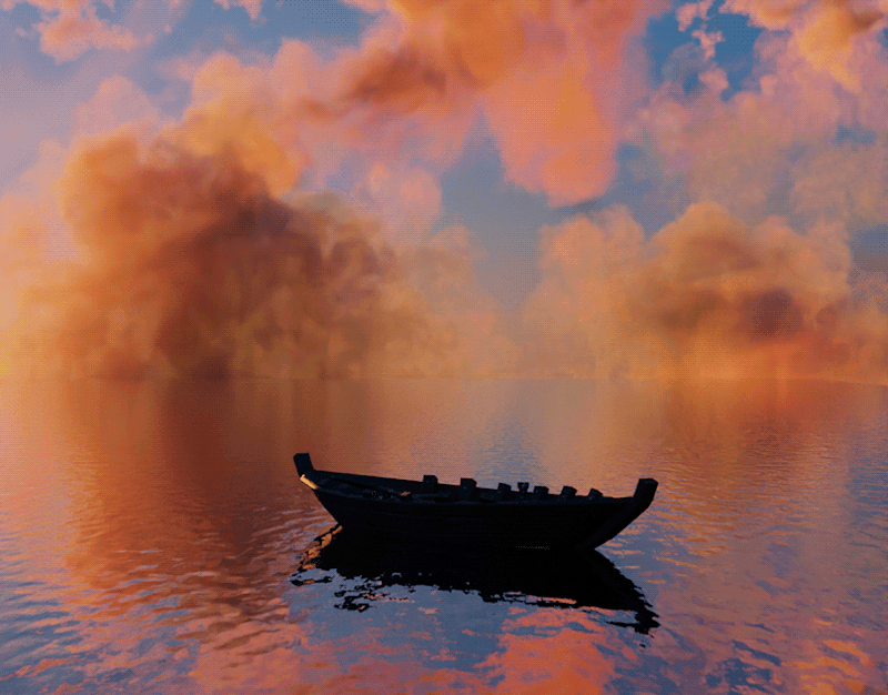 Cover image for 3D Environment | Adrift into an endless dream :: Behance