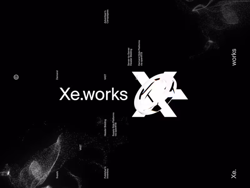 Cover image for Xe.works – Design and Development for AdTech company