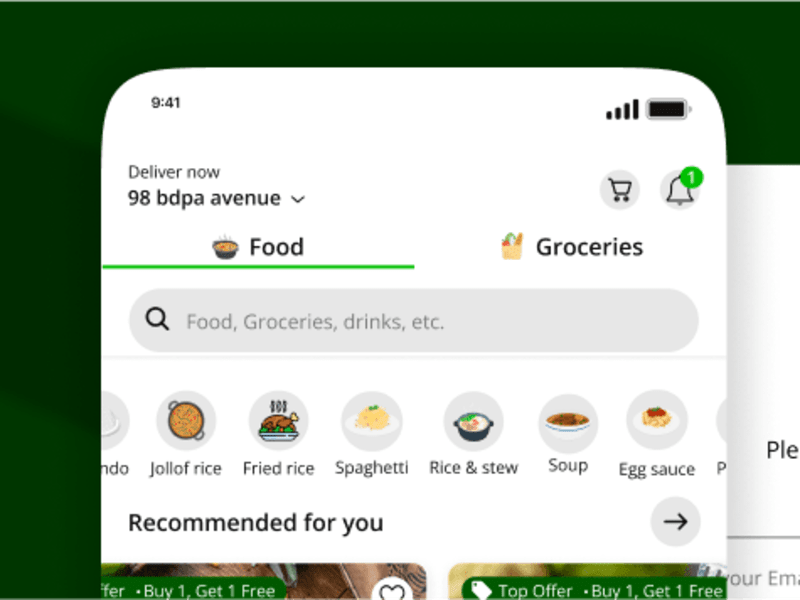 Cover image for Africkart - Transformed local food delivery