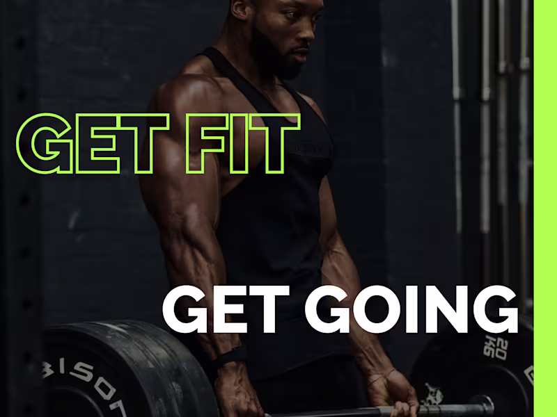 Cover image for Gohard fitness landing page