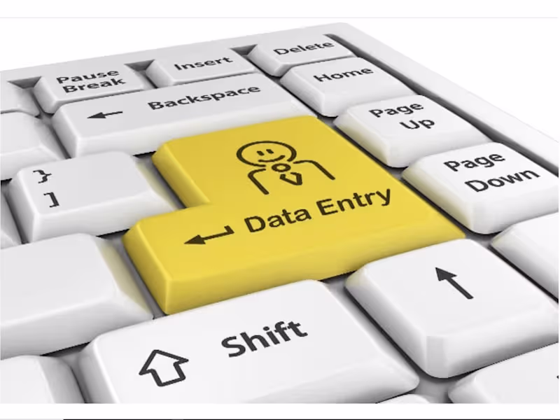 Cover image for Accurate data entry, copy paste, web scraping and manual typing