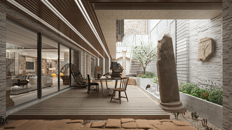Cover image for Historical Courtyard Visualization