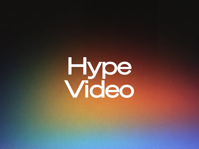 Cover image for Hype Videos for Product Launches