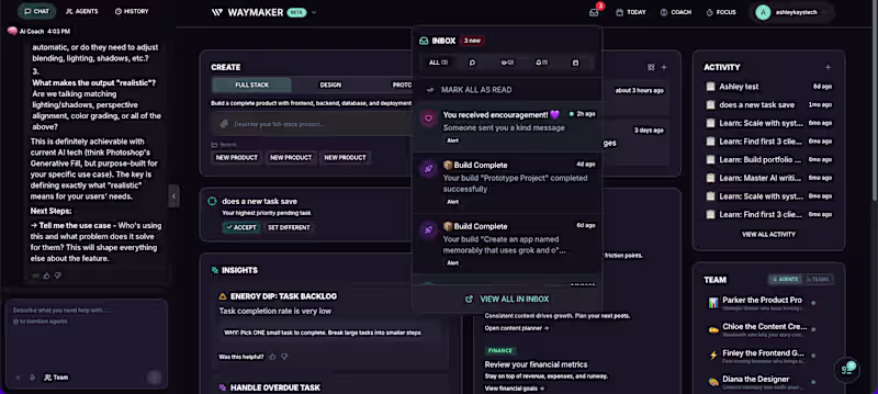 Cover image for Waymaker (Early Beta) — Creator