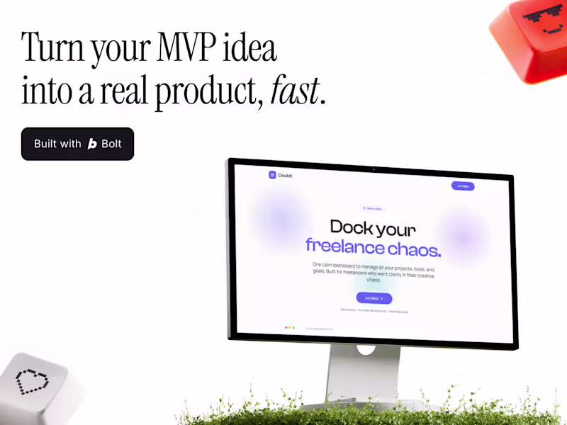 Cover image for Fast UI Development & Launch-Ready Apps on Bolt.new