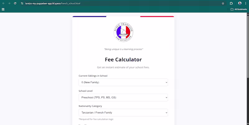 Cover image for A custom PDF fee calculator