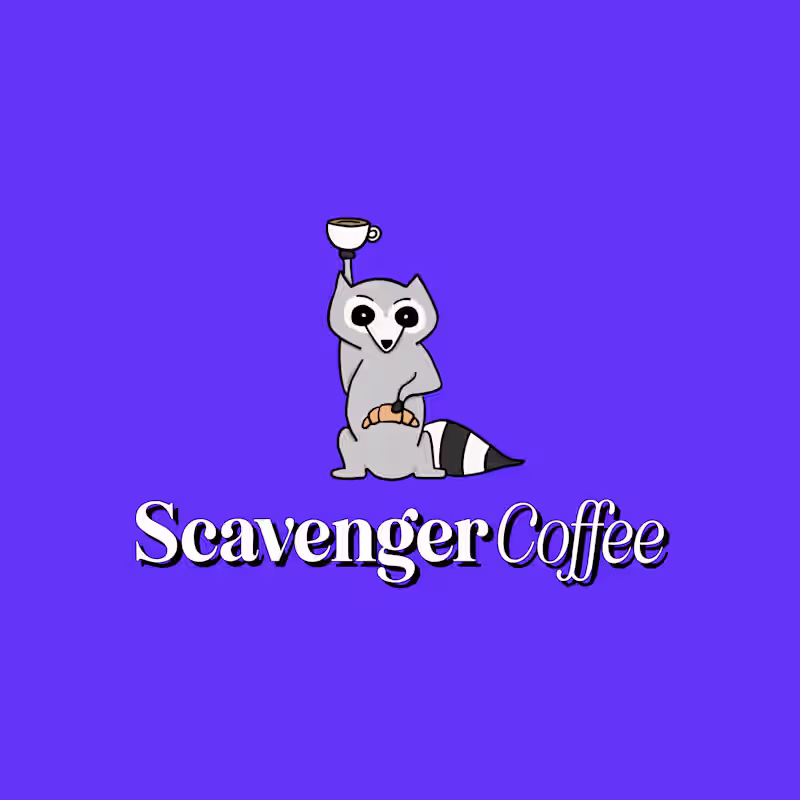 Cover image for Simple, cartoon-style logo design for a local coffee shop