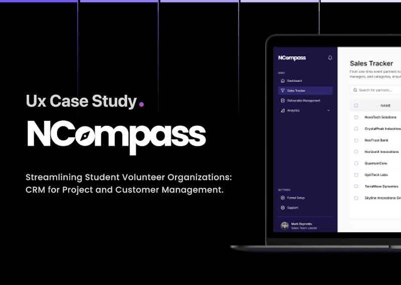Cover image for NCompass CRM :: Behance