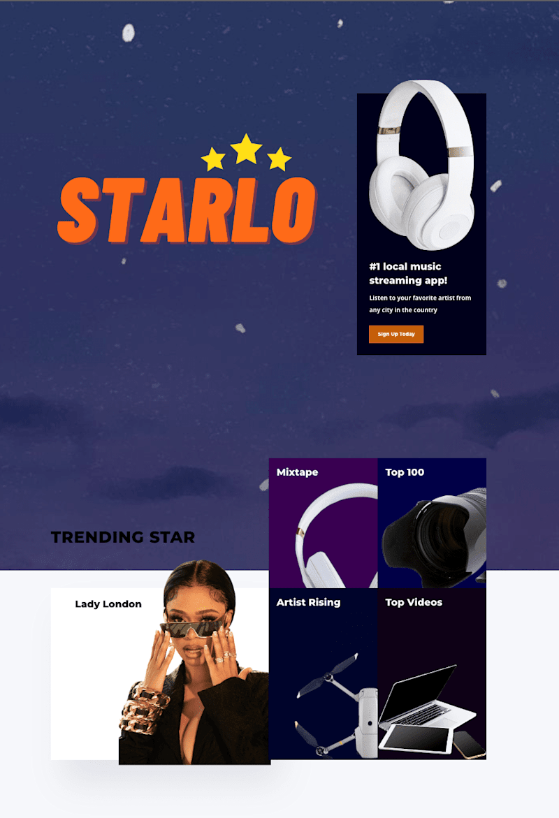 Cover image for Simple 1 Page Website