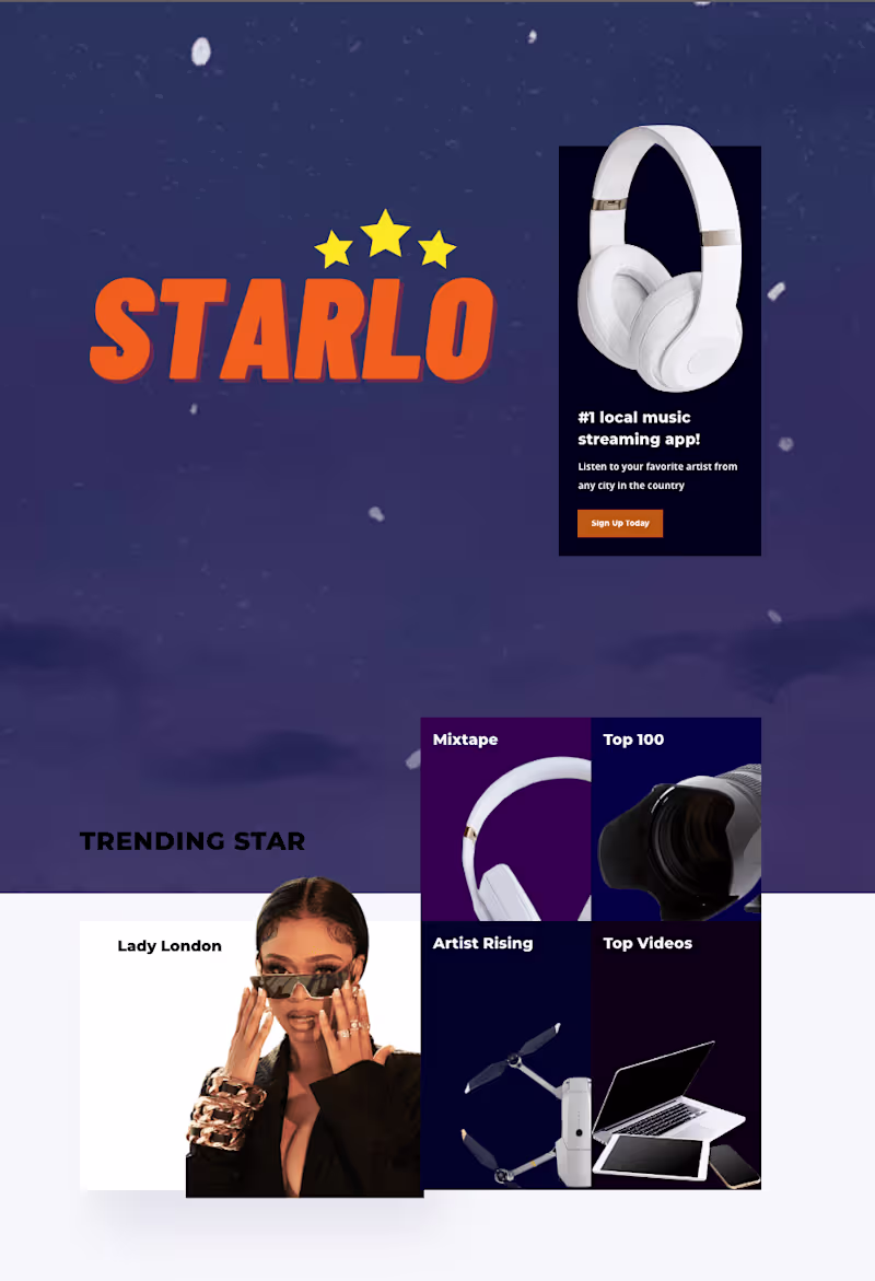 Cover image for Simple 1 Page Website
