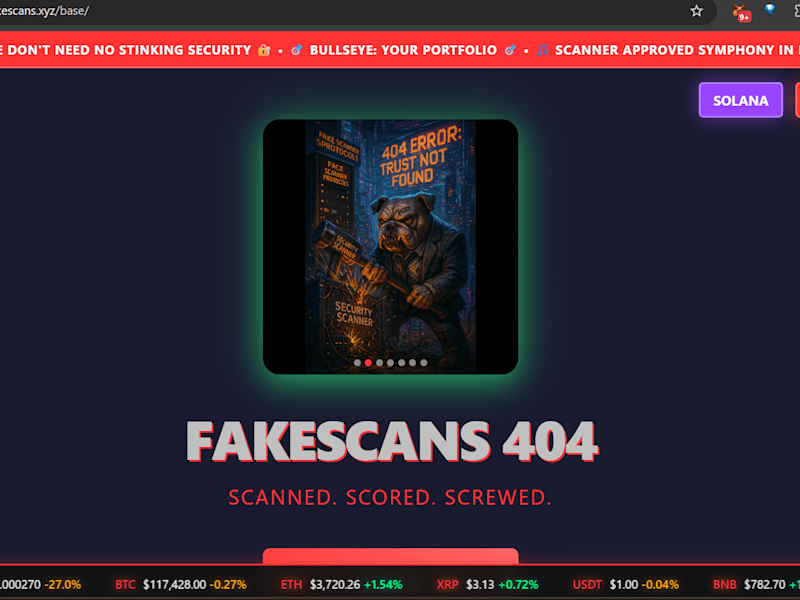 Cover image for FAKESCANS 404 - When Perfect Code Gets Imperfect Scores