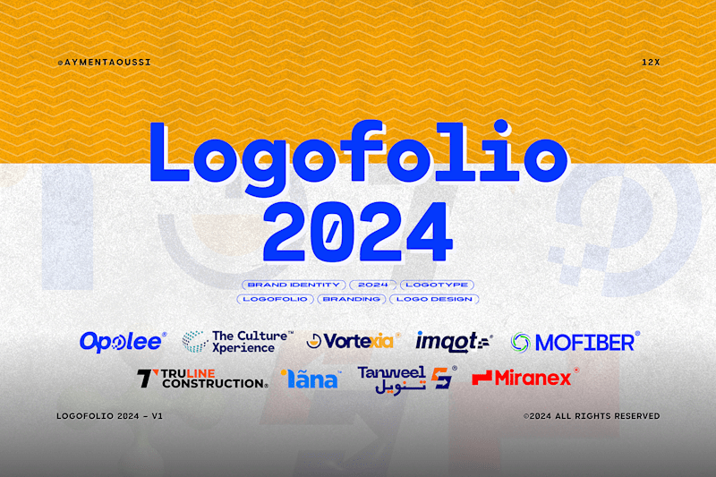 Cover image for Logofolio 2024 - Logos & Marks Vol. 01