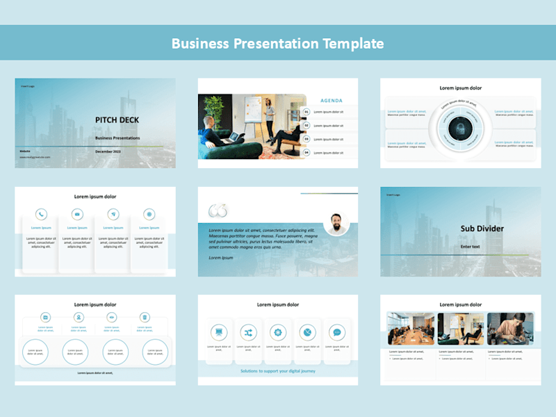 Cover image for Business Presentation Templates