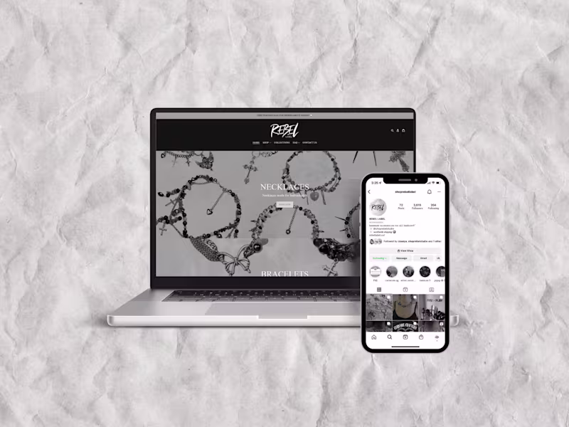 Cover image for Rebel Label | Boutique Accessory Online Store