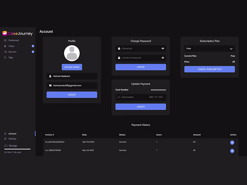 Cover image for CaseJourney