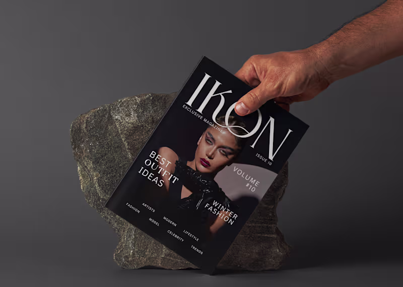 Cover image for IKON- Elevating Fashion, Immortalizing Style / Magazine :: Beha…