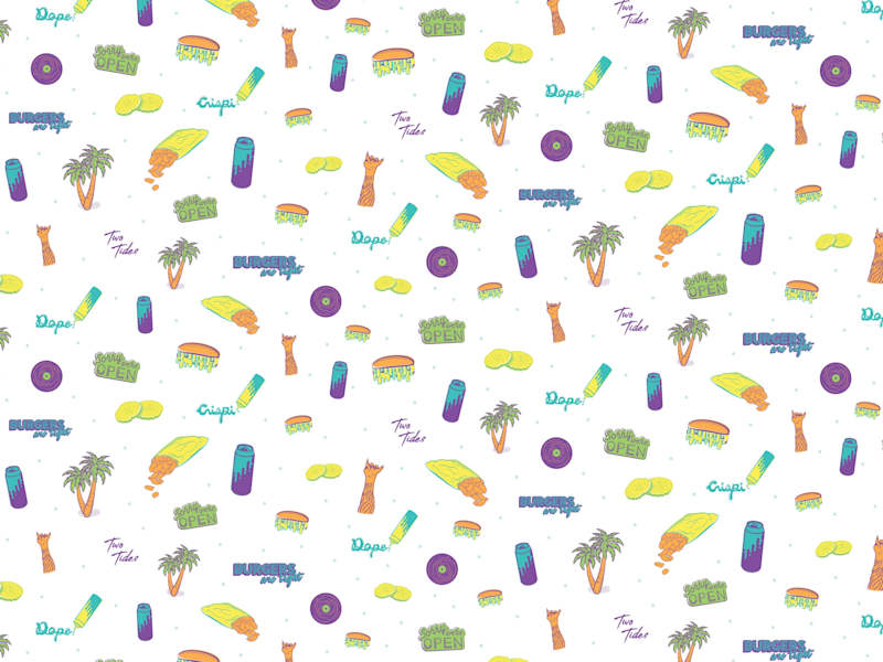 Cover image for Two Tides Crispi Brand Pattern Design Project