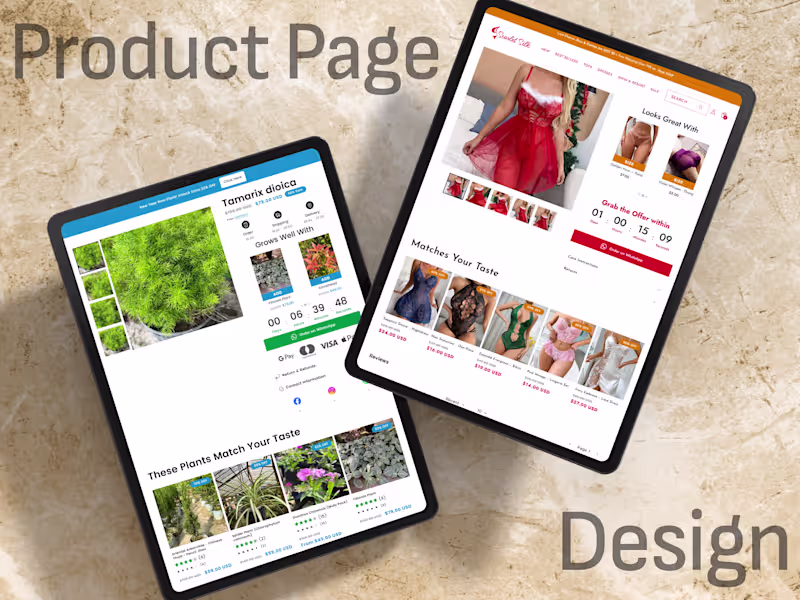 Cover image for Shopify Product Page Design
