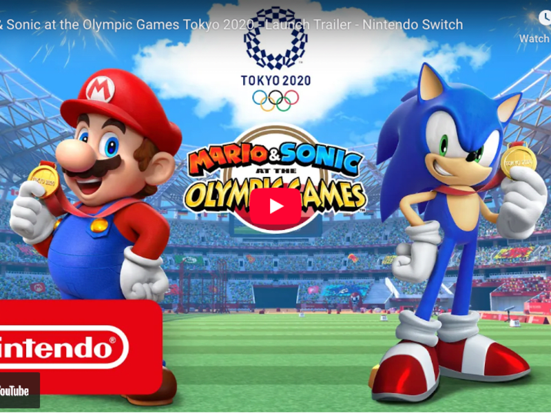 Cover image for Mario & Sonic at the Olympic Games Tokyo 2020 - Launch Trailer …