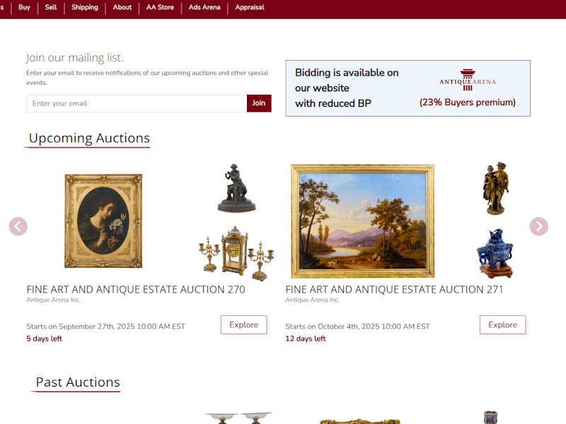 Cover image for Fine Art and Antique Estate Auctions Management